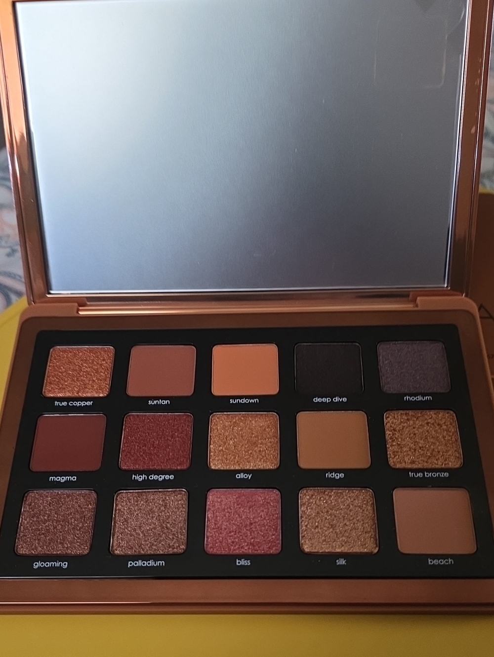 Natasha Denona Copper & Bronze Eyeshadow Palette - Warm Browns, Golds & Rust